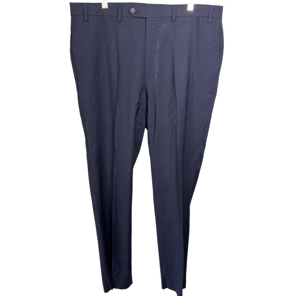 Lauren Ralph Lauren Mens Pant Size 38 X 32‎ High Performance Wool Stretch Navy